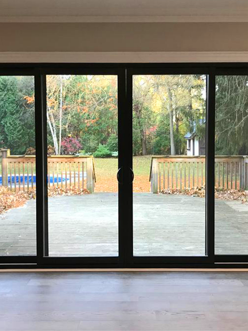 patio door installation.